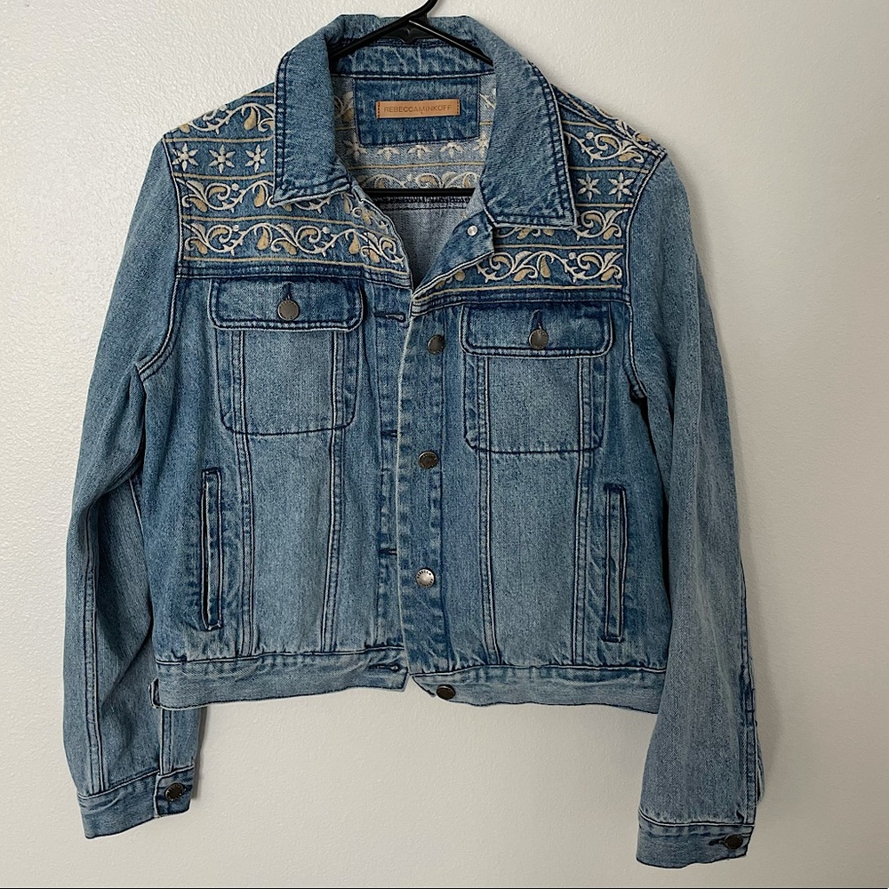 Rebecca Minkoff Verona embroidered jacket
